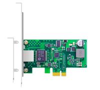 GLOTRENDS ST7481 Carte Réseau PoE+ 2.5Gb, Port Réseau RJ45 Ethernet, Interface PCIE 3.1 X1, Support Standard & Bas Profil