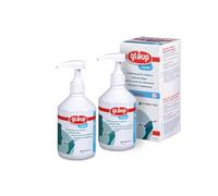 Gloup - PatCom - Lot de 2 aides à déglutition en gel, sans danger pour la dysphagie sévère | IDDSI niveau 4 | Distribution facile de la pompe (Forte - Vanille)
