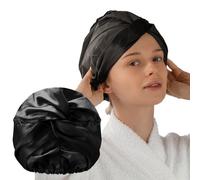 Glov Bonnets doux pour un sommeil paisible - Satin de qualité un soin optimal, Protège vos coiffures pendant la nuit, Idéal les femmes aux cheveux crépus