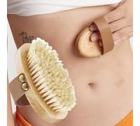 Glov Brosse À Sec Exfoliante Corps-brosse Anti Cellulite Drainage Lymphatique Brossage À Sec Brosse de Bain Massage Lymphatique Soin de la Peau Élimination Cellulite Peau Lisse