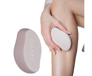Glov Dépilateur en Verre Nano Sans Douleur Exfoliation Douce Solution Durable Réutilisable Élimination des Poils Soin de la Peau Bras Jambes Résultats Immédiats Poils Incarnés