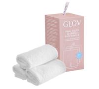 Glov Lingettes Démaquillantes Microfibre Lavables Set de 3 Serviette Démaquillante Visage Brosse Massage Cuir Chevelu Outil de Massage Nettoyage Doux pour Tous Types de Peau