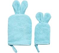 GLOV Nettoyage-du-visage Gant-de-demaquillage-et-de-nettoyageKids Face & Body Wash Gloves Blue 1 Stk.