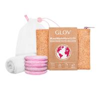 GLOV Offres Coffret-cadeauCoffret cadeau Makeup Remover Pads Moon Pads Pink 3 pcs. + Face Towel 1 pce. + Bag 1 Stk.