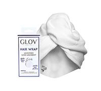 Glov Serviette Microfibre Cheveux Bouclés Ultra-absorbante pour Séchage Rapide Serviette Cheveux Microfibres Idéale pour Tous Types de Sèche Sans Chaleur