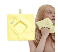Glov Serviette Microfibre Visage Hypoallergénique Lavable-mitaine Démaquillante Durable pour Tous Types de Peau Utilisation À L'eau 4 Coins Pratiques 3 Mois D'utilisation