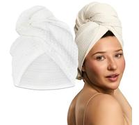 Glov Turban Cheveux Séchage Rapide Hydroweave™ Tissu Absorbant Élastique Protection Cheveux Frizz Réduction Brillants Tous Types Cheveux Accessoire Beauté Entretien Facile