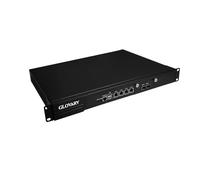 Glovary 19" Firewall Rackmount N200, 2 x 82599ES 10GbE SFP+, 4 x i226V 2.5GbE LAN, 19 Pouces OPNsense Router Appliance, DDR5 16GB RAM 256GB SSD, 1U AES-NI Hardware, HD+VGA Dual Display, 2 x Power