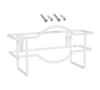 Glove Box Holder - Wall Mount Dispenser | Sturdy Acrylic Tissue Box Organizer & Masque Storage Rack, Space Saving Clear Bracket for Office, Kitchen and Bathroom