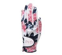 Glove It Gant de Golf pour Femme - Gant de Golf léger et Doux en Cuir cabretta pour Femme, avec Protection UV - Pivoines et Pars