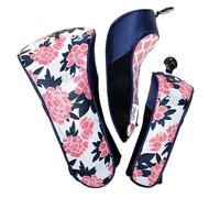 Glove It Housses de Club de Golf pour Clubs Hybrides, Bois et conducteurs - Pivoines et Pars