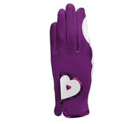 Glove It Ladies Golf Glove - Lightweight and Soft Cabretta Leather Golf Glove for Womens, Features UV Protection - Butterfly Wings (Left)