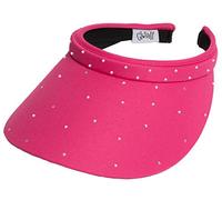 Glove It Pink Bling Slide on Visor Visière Femme, Taille Unique