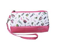 Glove It Pochette de Golf Zippée pour Femmes, Tissu Résistant et Stylé avec Fermeture Facile pour Tés, Cartes de Score, Objets de Valeur et Essentiels du Parcours de Golf - Neuf et Vin - 8" x 4"