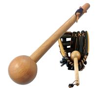 Glove Shaping Hammer - Baseball Softball Rubber Wood, Complete Kit with Adjustable Glove Wrap Rebound Ball | Essential Tool for Adult Youth Players to Break in Maintain Mitts Effectivel