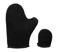 Glove Soft Tanning Self Tanner Lotion Mitt Appliquer Les s de Plage Accessoires d'outils pour Une Application [Noir/Marron] 8.1 * 6,5 Pouces (Noir)