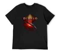 Glove Spa Diablo 3 T Shirt M Blizzard Gamestop Video Gamer Black M