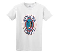 Glove Spa Men's Round Neck T-Shirt Hinano Beer Papeete Tahiti Polynesia Comfortable Fabrics to accompany You All Summer White XXL