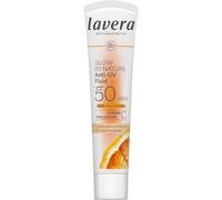 Glow by Nature Fluide Solaire Anti-UV SPF 50 - Protection minérale contre les UVA & UVB - Vitamine C & acide férulique - vegan - 40 ml