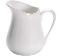 Glow Carafe à sauce traditionnelle - Blanc élégant - 500 ml - En céramique - Pour les sauces à la crème - Parfait pour table à manger, restaurant, café, Noël, mariage, rôti - Passe au lave-vaisselle