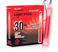 Glow Fever Bâtons fluorescents en vrac, bâtons lumineux militaires de sécurité d'urgence de 15,2 cm, lumineux ultra lumineux avec 12 heures de durée pour randonnée, fête, camping, occultation, abri