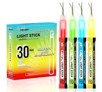 Glow Fever Bâtons fluorescents en vrac, bâtons lumineux militaires de sécurité d'urgence de 15,2 cm, lumineux ultra lumineux avec 12 heures de durée pour randonnée, fête, camping, occultation, abri