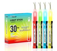 Glow Fever Bâtons fluorescents en vrac, bâtons lumineux militaires de sécurité d'urgence de 15,2 cm, lumineux ultra lumineux avec 12 heures de durée pour randonnée, fête, camping, occultation, abri