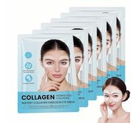 Glow Haven Collagen et Peptides patch yeux coréen,contour des yeux coréen,anti-poches,rides,Masque hydratant pour le contour des yeux,pour poches et peau fatiguée,facile à transporter (6PC)