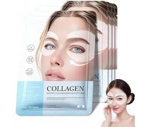Glow Haven Collagen Under Eye Patches,Masque Collagene Yeux Anti Cernes,Patch Yeux Anti Poches,Contour des Yeux Coréen,Hydratants & Raffermissants contre les Cernes & Rides,Korean Skincare