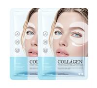 Glow Haven Eye Mask, Eye Patches for Puffy Eyes and Dark Circles,Eye Mask with Bio-Collagen,Peptide Complex & Vitamin C,Korean Hydrogel Masks for Puffiness, Bags,Wrinkle,Undereye Hydrating (2Pairs)