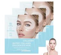 Glow Haven Patch Yeux Anti Cernes,Glow Haven Eye Mask,Patchs Yeux Pour Cernes Skincare Coréen,Anti-Poches & Rides Masque Contour Des Yeux avec Bio-Collagène,Complexe Peptidique Et Vitamine C (3Pairs)