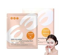 Glow Haven Patch Yeux Anti Cernes, Masque Yeux avec Collagène et Peptides,Korean Skincare, Patch Anti Cernes et Poches,Rides & Ridules Soin Hydratant Et Raffermissant Intense Under Eye Patches (5PC)