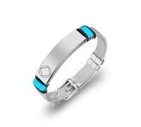 Glow in The Dark AA NA Bracelet en maille sobriété, alcooliques personnalisés, drogues anonymes sobres anonymes, bracelet de récupération sobriété inspirant personnalisé cadeaux, acier inoxydable