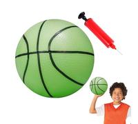 Glow in The Dark Basketball - Luminious Light Up Sports Ball, Boules de Jeu intérieures réutilisables | Basket à LED de Nuit avec Texture poignée, Balle de éclairée extérieure pour Adolescents