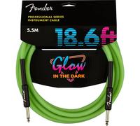 »GLOW IN THE DARK - CABLE« Câble pour instruments - 5.5m - Couleur: Vert