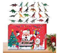 Glow In The Dark Dinosaur Advent Calndar 2025-24 Days Countdown Toy Set, Cute Collectible Figures, Bright Colors, Safe Non | Fun Christmas Calendars With Engaging Play For Kids Bedroom Living Room