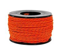 Glow in the Dark Micro Cord or Choice of Reflective Micro Cord Colors: 1.18mm Diameter 125 Feet Spool of Braided Cord