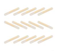 Glow Lot de 15 bâtons lumineux flottants pour une meilleure détection de morsure et positionnement du flotteur pendant les sorties de pêche de nuit ou de nuit (vert)