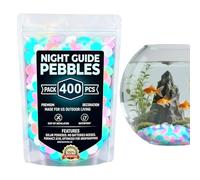 Glow Pebbles - Garden Stones | Rainbow Walkway Decor