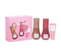 Glow Recipe Best of Glow Hues Kit de voyage - Taille voyage - Gouttes de soleil - Blush Dewy Flush & Travel Size Glass Balm Lip Treatment (3 points)