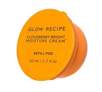 Glow Recipe Cloudberry Bright Face Cream Recharge Pod - Crème visage coréenne ultra hydratante pour femme avec CoQ10, multi-peptides et vitamine C pour éclaircir, réparer la barrière cutanée et