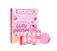 Glow Recipe Éléments de rentrée Soins de la peau coréens - Brume de pastèque, gouttes de rosée, tonifiant, hydratant au jus rose, gouttes de fraise, baume