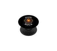 Glow Rock Fluorescent Mineral Geology Crystal Rockhound PopSockets PopGrip Adhésif