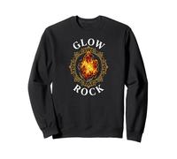 Glow Rock Fluorescent Mineral Geology Crystal Rockhound Sweatshirt