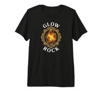 Glow Rock Fluorescent Mineral Geology Crystal Rockhound T-Shirt Haut de Gamme