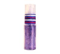 Glow Spray, Body Glitter Spray, 15g No Sticky Shimmer Mist with Fine Glitter Formula, Lightweight Skin Safe Highlighter Paint, Party Festival Shine Effect for Face Hair Use