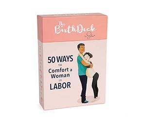 Glow The Birth Deck by Glow : 50 façons de réconforter une femme au travail, cadeau indispensable pour une fête prénatale pour maman et papa, fille et garçon, réduit la douleur comme un doula