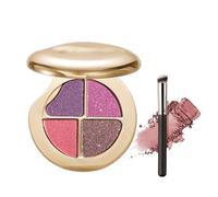 Glow Wardrobe Eye & Cheek Palette, Bronzer Eyeshadow Palette Collection for Face, Eyeshadow and Highlighter Makeup, Silky Smooth Formula, Hypoallergenic (#06)