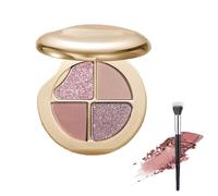 Glow Wardrobe Eye & Cheek Palette - Eyeshadow and Highlighter Makeup, Blends Easily, Long-Lasting Makeup (#05)
