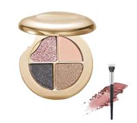 Glow Wardrobe Eye & Cheek Palette - Eyeshadow and Highlighter Makeup, Blends Easily, Long-Lasting Makeup (#03)